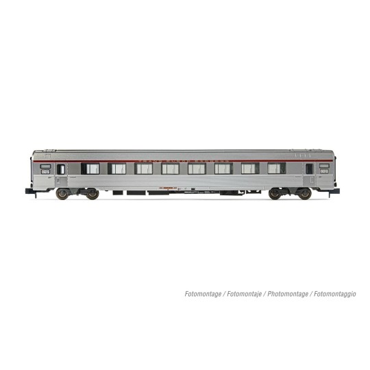 HN4442-Arnold HN4442 TEE passenger car "Cisalpin", Milan - Paris, A8u, SNCF, N scale