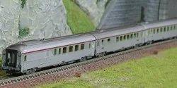 Arnold HN4444 Set de 3 voitures TEE, Paris - Ruhr, A4Dtux / Vru / A3rtu, SNCF, échelle N Arnold HN4444 - 1