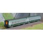 HN4449-Arnold HN4449 Set of 2 DEV AO coaches, B10, green/grey livery, Nouille logo, SNCF, N scale