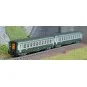 Arnold HN4449 Set of 2 DEV AO coaches, B10, green/grey livery, Noui... HN4449-Arnold HN4449 Set of 2 DEV AO coaches, B10, green/grey livery, Nouille logo, SNCF, N scale