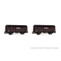 HN6571-Arnold HN6571 Set of 2 covered wagons with Kv type axles, brown livery, SNCF, Provence Express, N scale