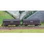 HN6571-Arnold HN6571 Set of 2 covered wagons with Kv type axles, brown livery, SNCF, Provence Express, N scale