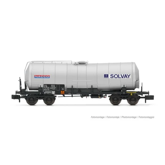 HN6605-Arnold HN6605 Bogie tank wagon, SNCF, Nacco/Solvay, N scale