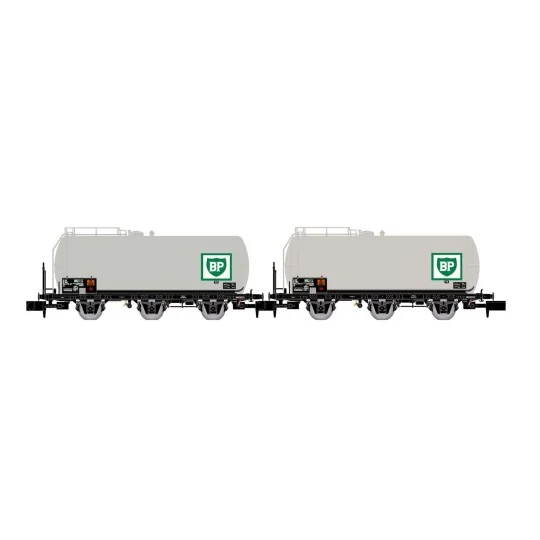Arnold HN6608 Set of 2 three-axle tank wagons, SNCF, TOTAL, N scale HN6608-Arnold HN6608 Set of 2 three-axle tank wagons, SNCF, TOTAL, N scale
