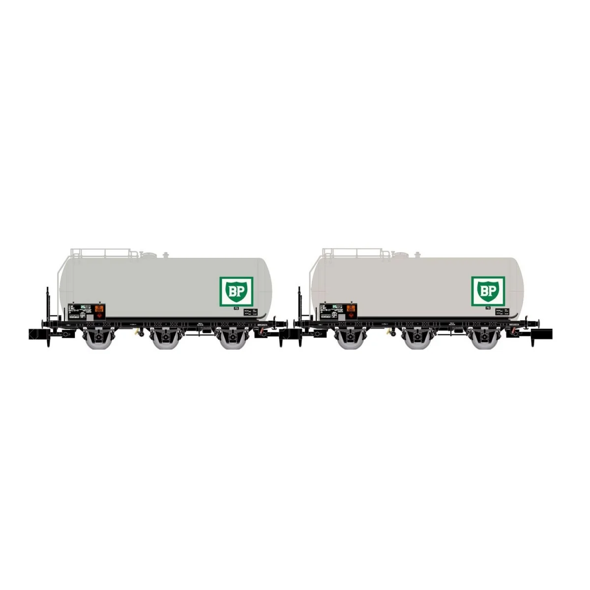 Arnold HN6608 Set of 2 three-axle tank wagons, SNCF, TOTAL, N scale Arnold HN6608 Set of 2 three-axle tank wagons, SNCF, TOTAL, N scale