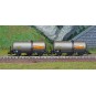 HN6609-Arnold HN6609 Set de 2 wagons citernes à 3 essieux Uh, SNCF, Shell, échelle N