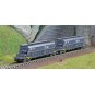 HN6615-Arnold HN6615 Set of 2 Faoos bogie hopper wagons, coal transport, SNCF, SGW / STEMI, N scale