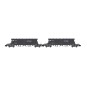 HN6616-Arnold HN6616 Set of 2 Faoos bogie hopper wagons, coal transport, SNCF, SGW / SITRAM, N scale