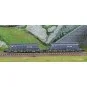 HN6616-Arnold HN6616 Set of 2 Faoos bogie hopper wagons, coal transport, SNCF, SGW / SITRAM, N scale