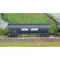 Arnold HN6619 Set of 2 round-sided bogie hopper wagons, grain trans... HN6619-Arnold HN6619 Set of 2 round-sided bogie hopper wagons, grain transport, SNCF, France Luzerne, N scale
