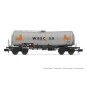 HN6627-Arnold HN6627 Bogie tank wagon type Zacns, WASCOSA, Fuerza Naranja, scale N