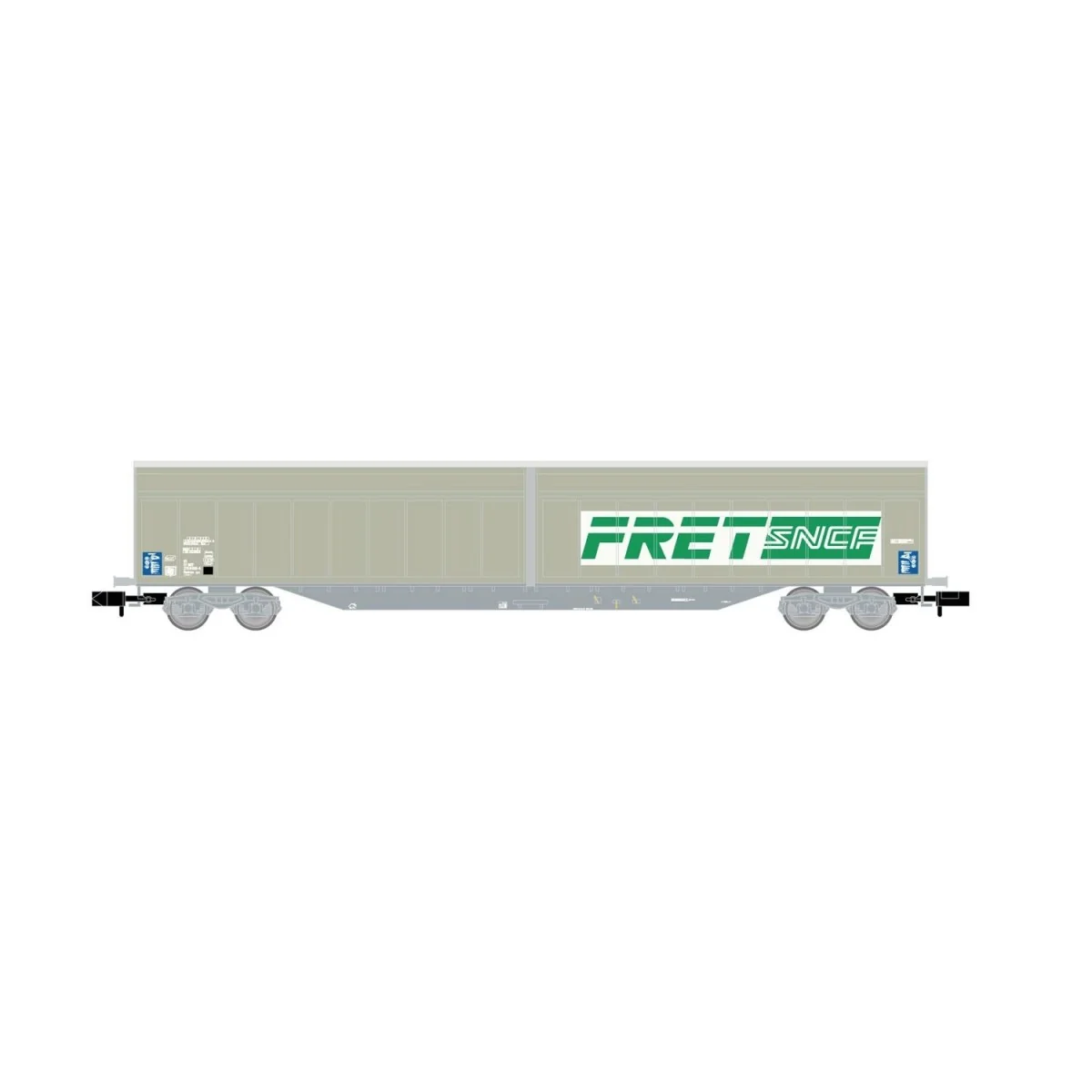Arnold HN6636 Sliding-sided wagon with Habbins-type bogies, SNCF, F...
