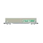 HN6636-Arnold HN6636 Sliding-sided wagon with Habbins-type bogies, SNCF, FRET, N scale