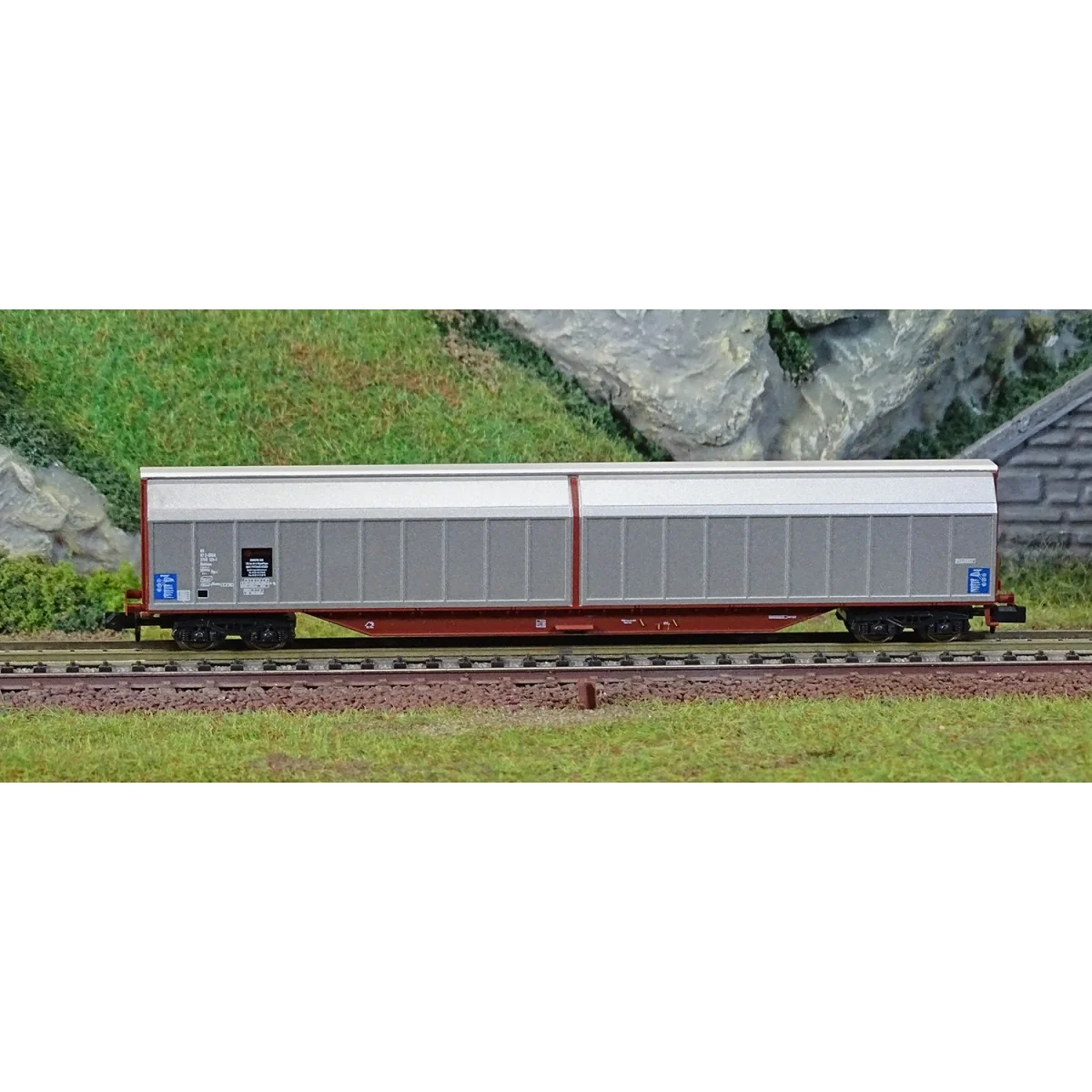 Arnold HN6637 Sliding-sided wagon with Habbins-type bogies, F-ERSA,...