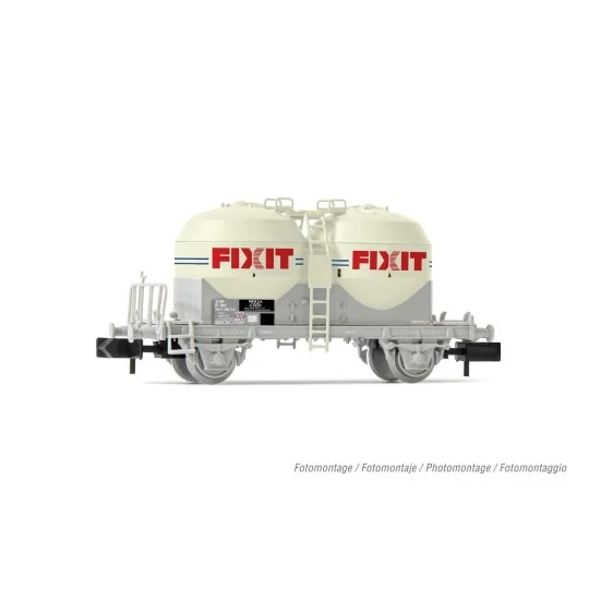 HN6641-Arnold HN6641 Ucs type axle silo wagon, SNCF, Fixit, N scale