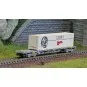 Arnold HN6649 Sgss type bogie container wagon, F-NOVA, with 45' Geo... HN6649-Arnold HN6649 Sgss type bogie container wagon, F-NOVA, with 45' Geodis container, N scale