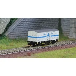 Arnold HN6662 Covered axle wagon J300.000, RENFE, Pegaso, N scale -...