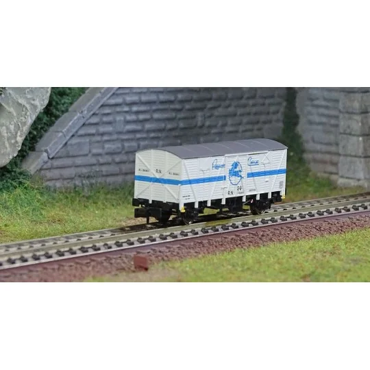 HN6662-Arnold HN6662 Covered axle wagon J300.000, RENFE, Pegaso, N scale