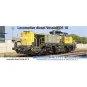 HJ2439S-Jouef HJ2439S Locomotive diesel Vossloh DE 18 BB 79000, SNCF réseau, Akiem, livrée jaune/gris, digitale sonore