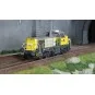 HJ2439S-Jouef HJ2439S Locomotive diesel Vossloh DE 18 BB 79000, SNCF réseau, Akiem, livrée jaune/gris, digitale sonore