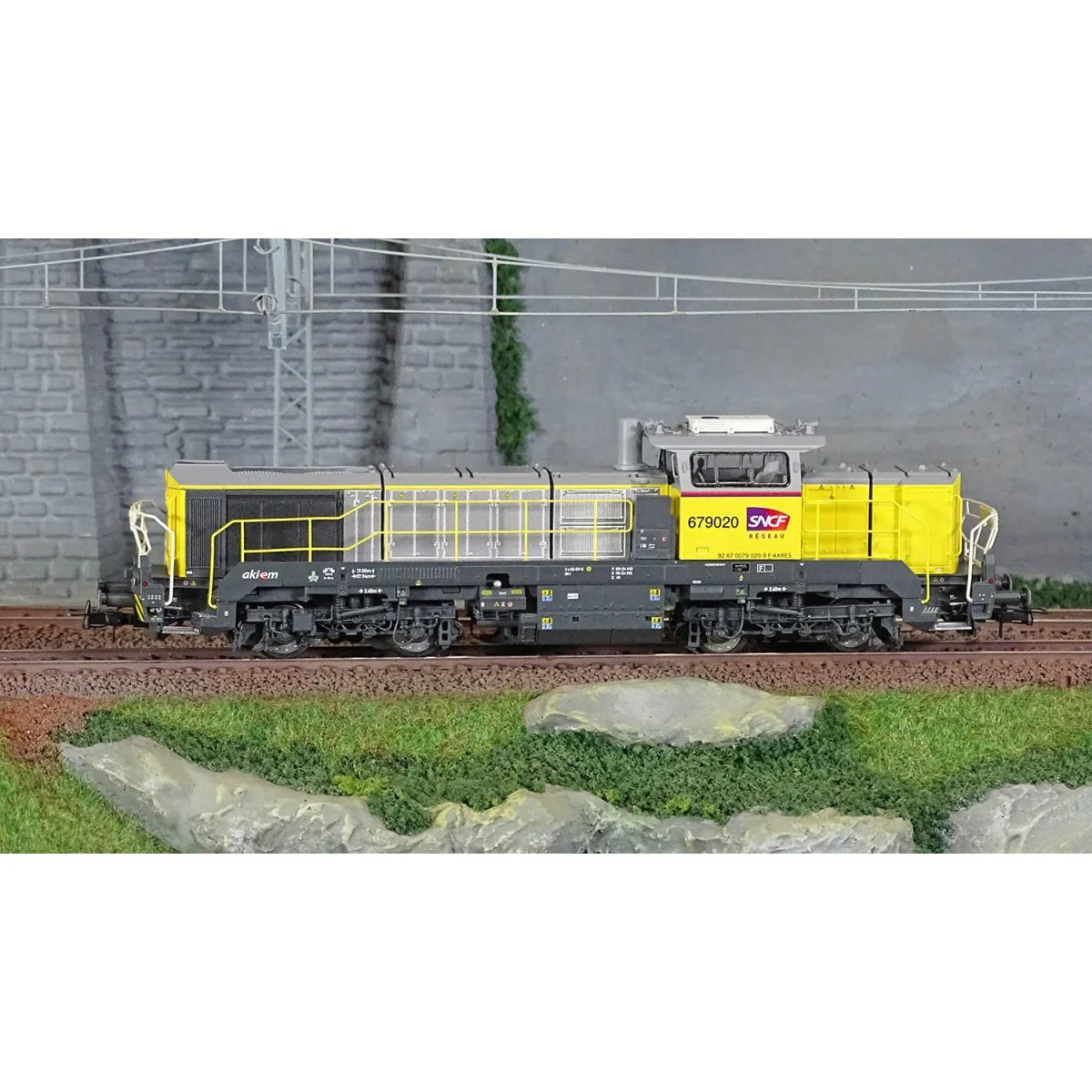 Jouef HJ2439S Vossloh DE 18 BB 79000 diesel locomotive, SNCF networ...