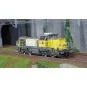 HJ2439S-Jouef HJ2439S Locomotive diesel Vossloh DE 18 BB 79000, SNCF réseau, Akiem, livrée jaune/gris, digitale sonore