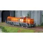 HJ2440S-Jouef HJ2440S Vossloh DE 18 diesel locomotive, COLAS Rails, orange/yellow livery, digital sound