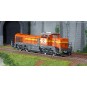 HJ2440-Jouef HJ2440 Vossloh DE 18 diesel locomotive, COLAS Rails, orange/yellow livery