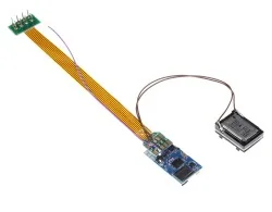 ESU 56899 Blank NEM-652 Sound Decoder, 8-pin, Loksound V4 wired mic...