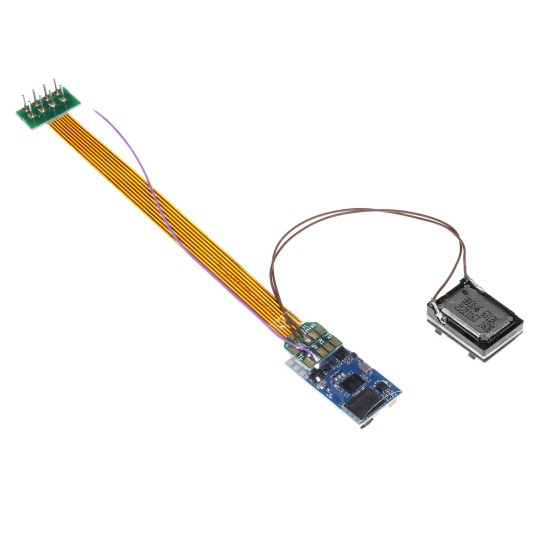 Esu_58810-ESU 56899 Blank NEM-652 Sound Decoder, 8-pin, Loksound V4 wired microphone