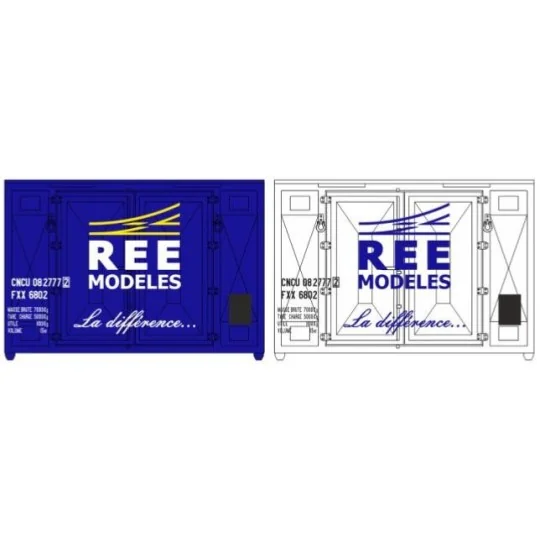 Ree Modeles XB 062 Set of 2 Advertising Frames REE Modeles - XB-062 XB-062-Ree Modeles XB 062 Set of 2 Advertising Frames REE Modeles - XB-062