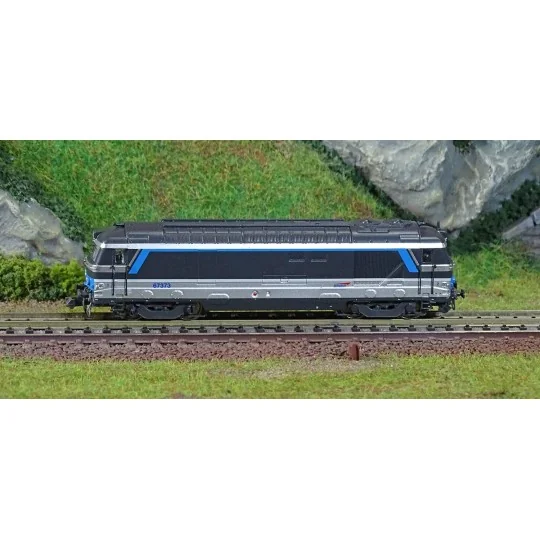 NW-327.S-REE Models NW327S BB 67373 diesel locomotive, Isabelle livery, Rennes depot, digital sound