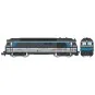 NW-327-REE Modeles NW327 BB 67373 diesel locomotive, Isabelle livery, Rennes depot