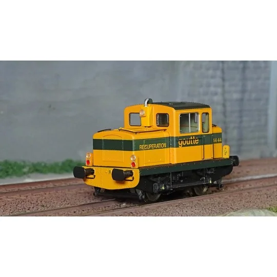 MB-125-Ree Modeles MB125 Locotracteur MOYSE 32 TDE, INDUSTRIEL Ex-SNCF, Ferrailleur GOUTTE, ep. IV-V