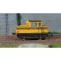 MB-125-Ree Modeles MB125 Moyse 32 TDE shunting locomotive, industrial, ex-SNCF, Goutte scrap yard, ep. IV-V