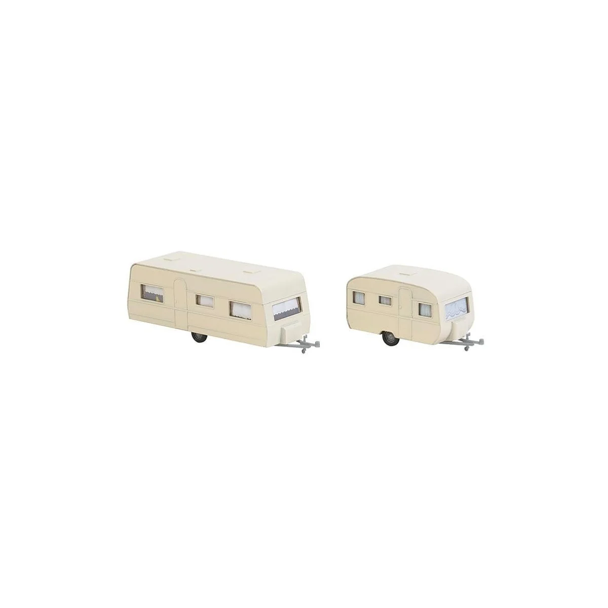 Faller 140483 Maquette, Set de 2 caravanes Faller Faller_140483 - 2 Faller 140483 Maquette, Set de 2 caravanes Faller Faller_140483 - 2