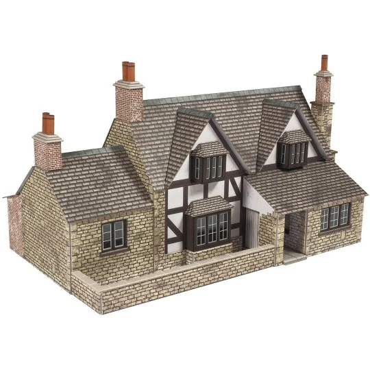 MET-PO267-Metcalfe PO267 Model Kit, Medieval Stone House