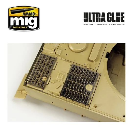 A.MIG-2031-Ulltra Glue glue for photo-cutting, transparent parts (40ml) Mig