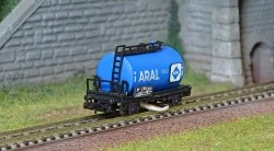 Herkat 1401 Wagon nettoyeur, citerne ARAL, DB, entretien des voies, échelle N Herkat Herkat_1401 - 1