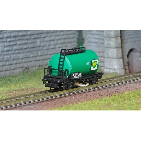 Herkat_1402-Herkat 1402 Cleaning wagon, BP tank, DB, track maintenance, N scale
