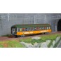 VB-480-Ree Modeles VB480 Voiture UIC Couchette, SNCF, B9c9x, Train Special FTS, toit haut