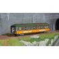 VB-480-Ree Modeles VB480 Voiture UIC Couchette, SNCF, B9c9x, Train Special FTS, toit haut