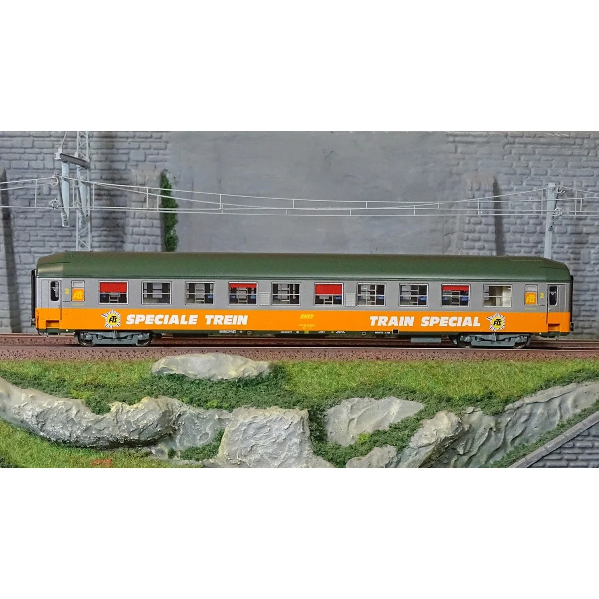 Ree Modeles VB480 UIC Sleeping Car, SNCF, B9c9x, Special Train FTS,...