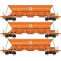 NW-271-REE Modeles NW271 Set of 3 EX hoppers, SNCF, Colas Rail, new logo, N - 1/160