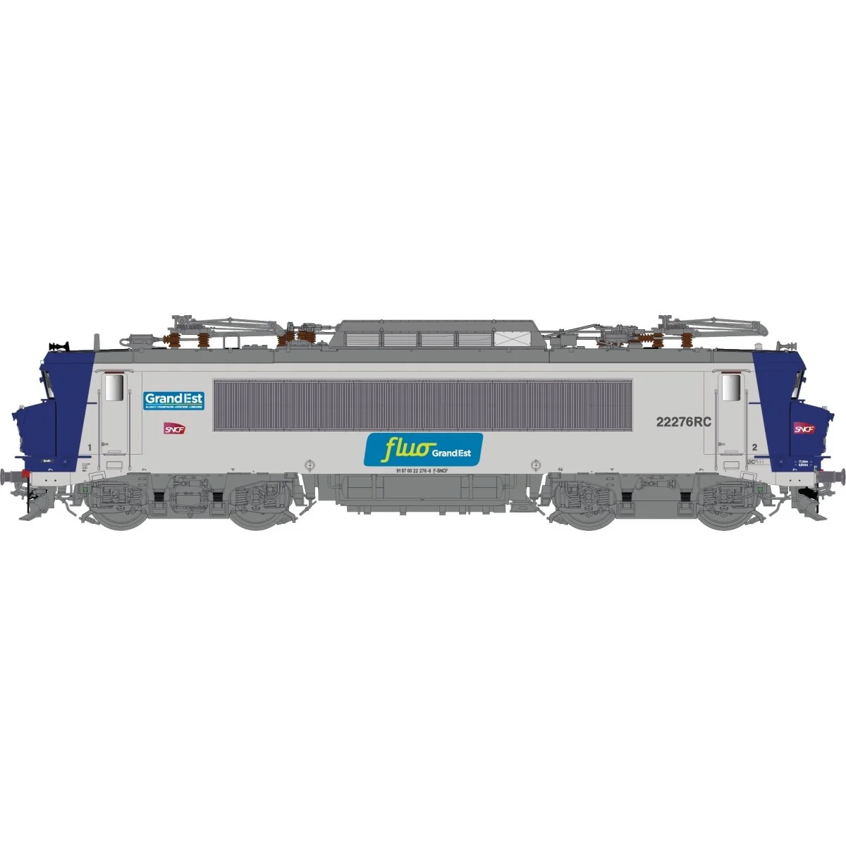 LS Models 11058S BB 22276RC Electric Locomotive, SNCF, Fluorescent ...