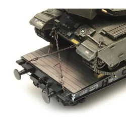 Artitec 387.300 Chocks, lashing chains for tank transporter wagon -...