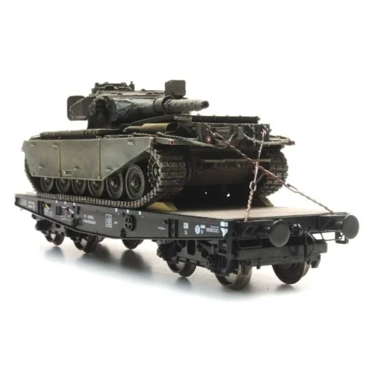 Arti_387.300-Artitec 387.300 Chocks, lashing chains for tank transporter wagon - Arti_387.300