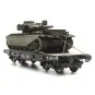 Arti_387.300-Artitec 387.300 Chocks, lashing chains for tank transporter wagon - Arti_387.300