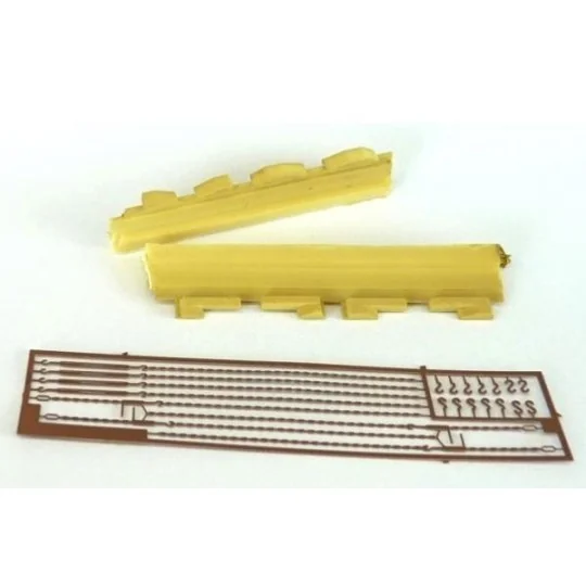 Arti_387.300-Artitec 387.300 Chocks, lashing chains for tank transporter wagon - Arti_387.300