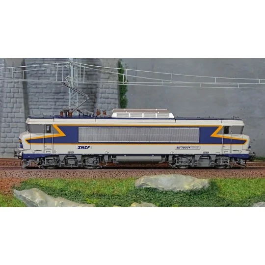 Lsm_10488-LS Models 10488 BB 10004 Electric Locomotive, SNCF, Silver Grey/TEN Blue/Chamois 432, Strasbourg